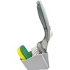 CQT Soap Dispenser Washing Up Brush, Dish Scrubber with Handle,
