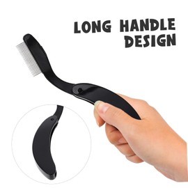 FOMIYES 6pcs Portable Eyelash Separator Girls Makeup Tools Eyebrow Comb Lash Separator