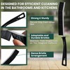Crevice Cleaning Brush Set – 6Pcs Hard Bristle Cleaning Tools