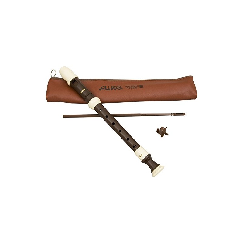 Aulos A303AI 703W "Haka" Descant Recorder, Multi