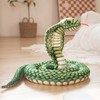 Plush Snake Plush Vivid Home Decoration PP (Green)