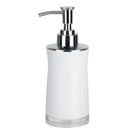 Spirella Sydney Acryl Soap Dispenser Acrylic White 18 cm x 6.5 cm