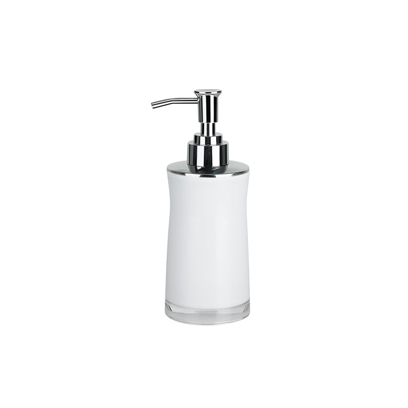 Spirella Sydney Acryl Soap Dispenser Acrylic White 18 cm x