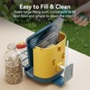 Bird Feeder with Camera, Support 2.4GHz/5GHz, 2K Live Steam for