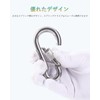 SEPWIK Carabiner 316 Stainless Steel Spring Hook Multifunctional Spring Snap