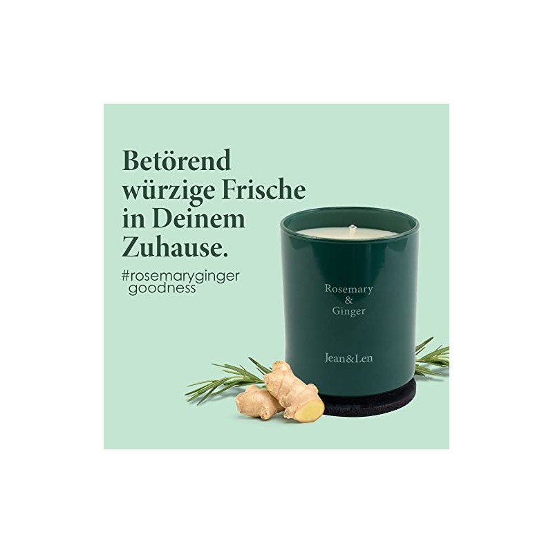 Jean & Len Jean & Len Kerze Premium Rosemary &