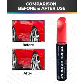 UBOG Touch Up Paint Pen,Touch Up Paint for Cars,Car Accessories Car Touch Up Paint, Automotive Paint Pen Scratch Repair,Car Remover Scratch Paint Pen,Car Paint Pen for Erase Car Scratches (Red)