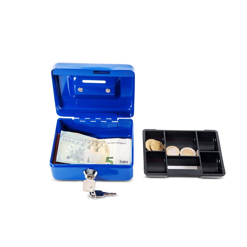 MAUL Cash Money Box with Coin Slot, Cylinder Lock with