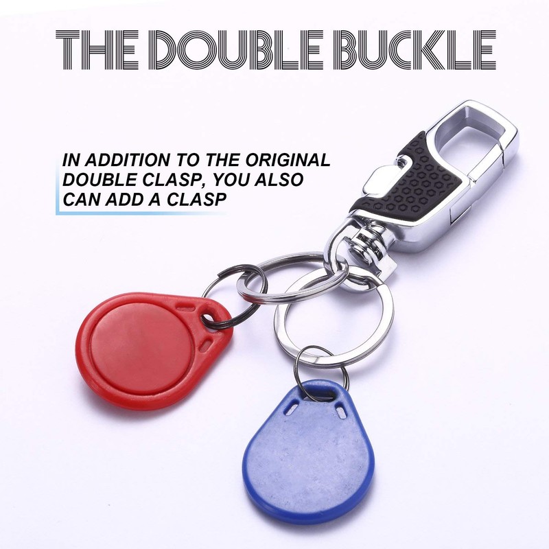 AIXUAN Keyring: Stylish Metal Key Holder, Easy Attachment and Loss