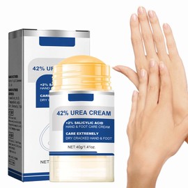42% Urea Cream Moisturizing Stick for Cracked Heels & Hands and Dry Skin & Callus Remover, Effective Foot Lotion, Repairs Knees & Elbows
