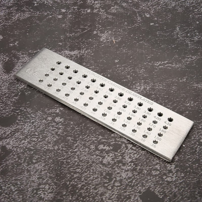 Round Drawing Plate, Wire Drawing Plate, Polished Smooth Hole, Portable