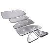 autopart2021 Full Side Window Sun Shield Privacy Sunshade 6pcs For