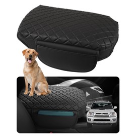 SDPVorn Console Cover for Toyota 4Runner 2003-2009 Armrest Cover Leather Center Console Cover with Pockets Arm Rest Pad Middle Console Lid Cover for 4runner Accessories (for 4Runner 2003-2009)