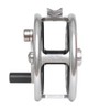 Vintage Classic Fly Fishing Reel,Right/Left Handle Position, Fly Reel (Red,