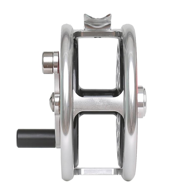 Vintage Classic Fly Fishing Reel,Right/Left Handle Position, Fly Reel (Red,