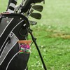 AXKAL Golf Pouch Bag Transparent 1 or 2 Pack with