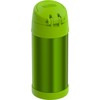 355ml FUNtainer Vacuum Insulated Drink Bottle - Lime Green