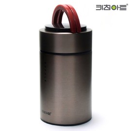 Kitchen Art Gold Metal Insulated Bamboo Container 800ml / 키친아트 골드메탈 보온죽통 800ml