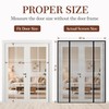 Yotache Magnetic Screen Door Fits 48x80 Inch Doors, Screen Size