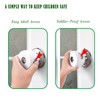 NCGDPZY Child Proof Door Knob Safety Covers - 4 Pack,