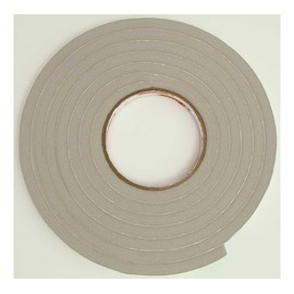 Frost King Vinyl Foam Tape - Closed Cell - Moderate Compression, 3/4" W, 3/16" Thick, 17' L, Grey