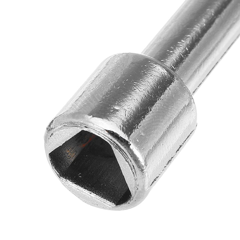 NOHJER 2PCS Metal Triangular Key,Utility Box Key,Silver Gas-Electric Key for