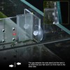 SIKGFPN Acrylic Fish Tank Divider,2 Gallon Tank Divider,Adjustment Clear Fish