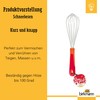 Birkmann, Colour Kitchen, Whisk Made of High-Quality Stainless Steel with