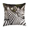 Wild Safari Animal Gifts Zebra Pattern Throw Pillow, 18x18, Multicolor