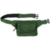 Guru-Shop Belt Bag, Festival Belly bag - Olive, Unisex Adults,