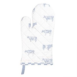 Clayre & Eef LWC44BL Oven Glove Approx. 16 x 30 cm
