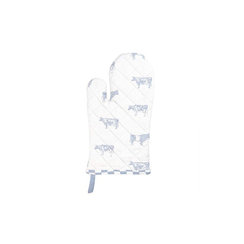 Clayre & Eef LWC44BL Oven Glove Approx. 16 x 30