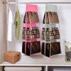 Lirex Medium and Large Handbag Hanging purse organizer for closet,