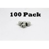 Unbranded 5/64 Aluminum Cable End Stop Buttons 100 Pack Trapping