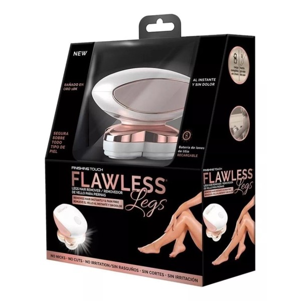 Finishing Touch Flawless Flawless Legs Removedor De Vello Para Piernas Finishing Color Blanco