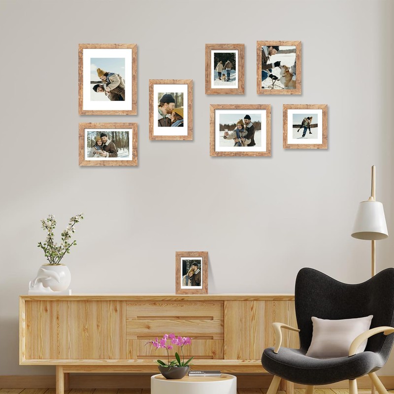 iRahmen 6x9 Picture Frame with HD Tempered Glass, Display Pictures