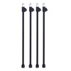 4PCS 14 Inch Air Chuck 1/4in FNPT Extended Reach Straight