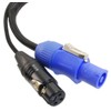 CablesOnline, 6ft. 16AWG Stage Lighting Fixture PowerCon-Compatible Power and DMX