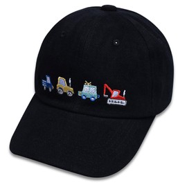 ZGDG Kids Boys Girls Baseball Cap Toddler Embroidery Car Trucker Hat Adjustable Washed Vintage Sun Fishing Hat for 3-8 Years