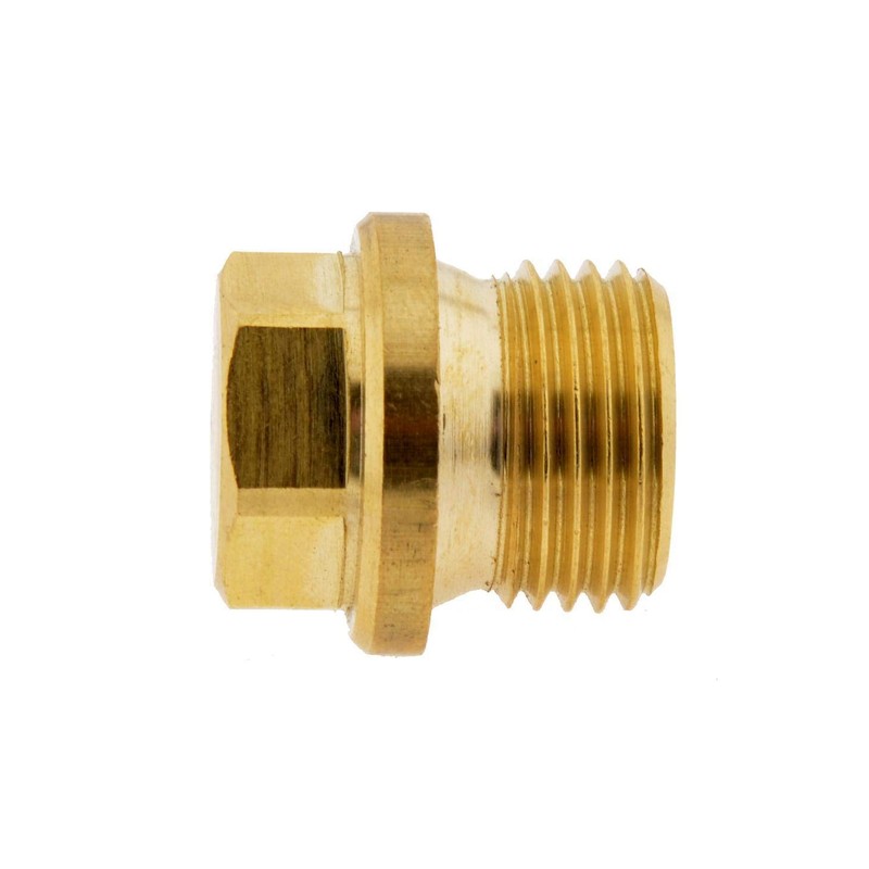 Sealing plug with hexagonal socket and collar G 1/8 inch,
