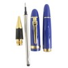 Gullor Heavy Big Rollerball Pen 159, Gold Trim, Black Ink(0.7mm),