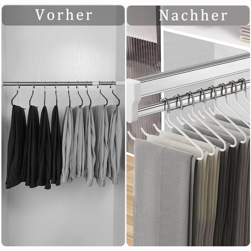 Extendable Telescopic Wardrobe Rail 292 mm