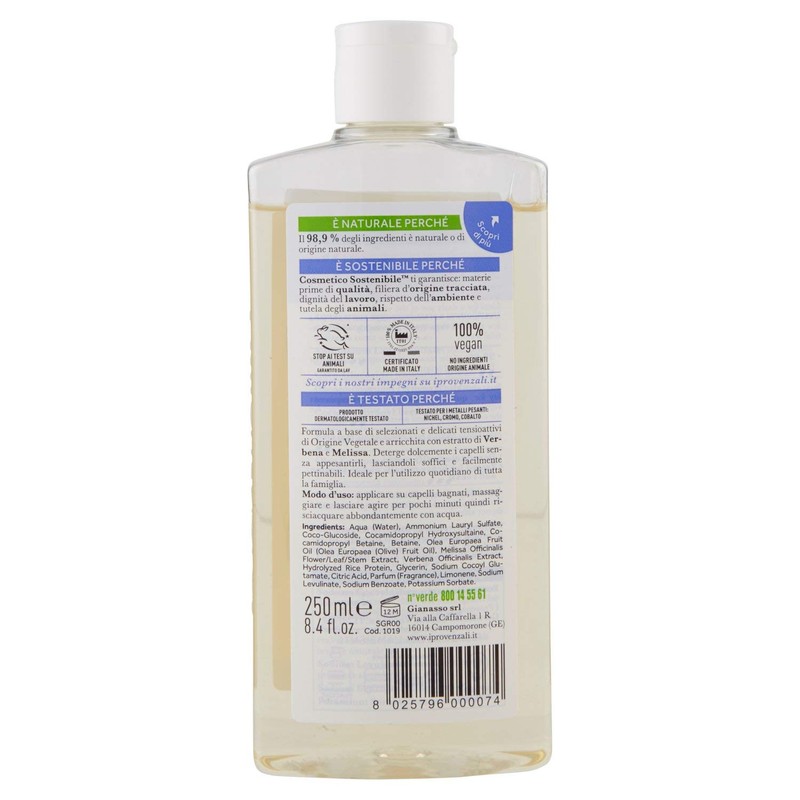 I Provenzali Dolce Marseille Shampoo 250ml