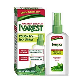 Ivarest Poison Ivy Itch Spray, 3.4 fl oz (Bundle of 2)