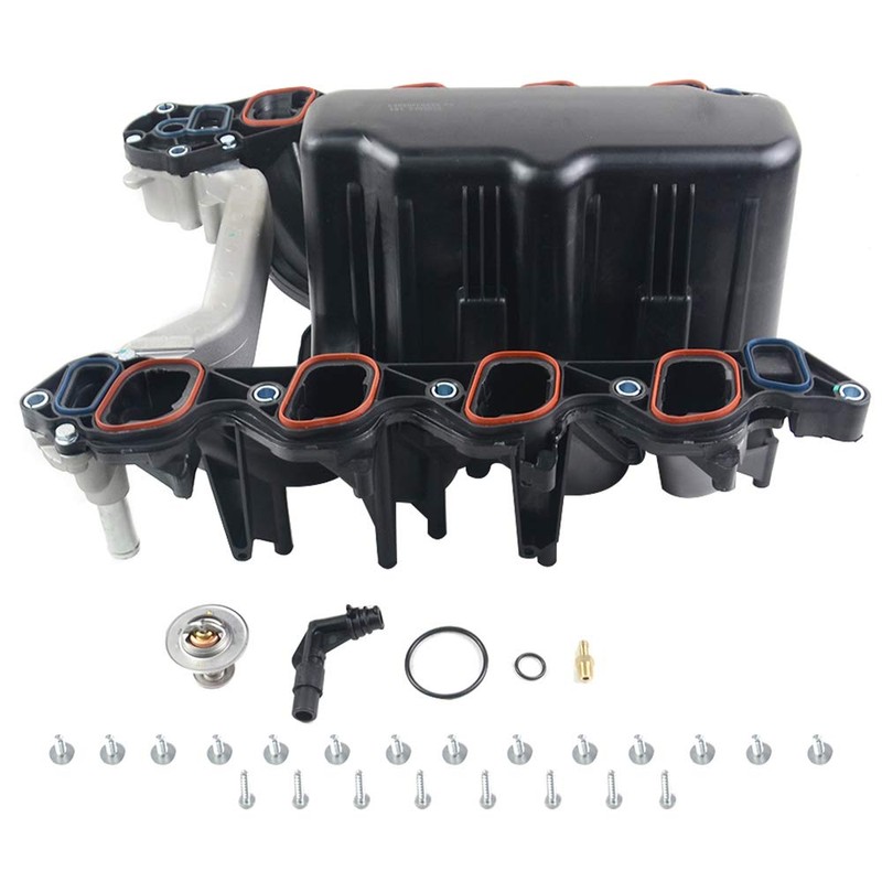 615-188 Upper Intake Manifold w/Gaskets Replacement for 2000-2003 Fo-rd E150