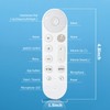 LUIRSAY Replacement Remote for Google TV Streamer (4K), Voice Search