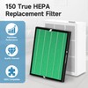 VALZONE 2 Pack 150 True HEPA Filter Replacement Sets for