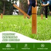 SunNordik Rubber Wood Kubb Yard Game Set for Kids &