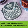 DYMO LetraTag LT-100T Beschriftungsgerät | Tragbares Etikettiergerät mit QWERTZ Tastatur