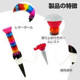 Golf Tee Ball Stud Magnetic Tee Mini Tee Ball Stand Plastic Tee Up Golf Tee Accessories (Random Color)